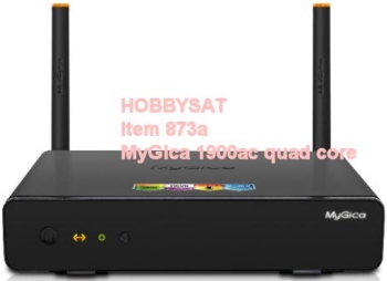 Front of MyGica ATV 1900 AC ATV1900AC Quad Octa 4K HD Android 5.0 TV Box Front of MyGica ATV 1900 AC ATV1900AC Quad Octa 4K HD Android 5.0 TV Box